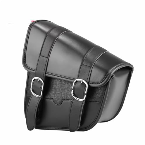 bolsas sillin moto Bolsas Basculante Motocicleta Bolsa Alforja Impermeable Para Softail Para Moto Estándar Sport Glide Individuales Lado Izquierdo Viaje Moto Bolsa Trasera