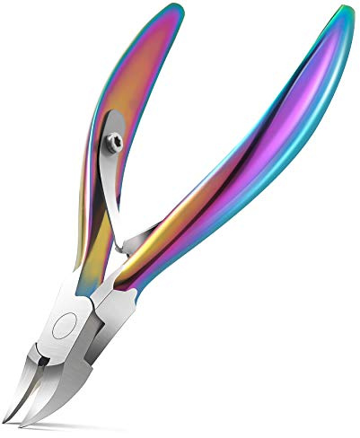 BEZOX Portable Nail Clipper - Toenail Clippers with Surgical Stainless Steel Suitable for Thick Fingernail Toenail