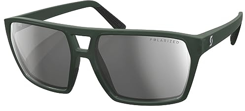 Scott Tune Polarized Sport/Freizeit Brille kaki grün/grau