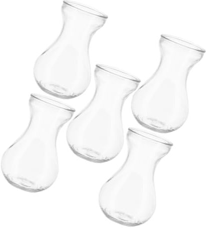 STOBAZA 5St Hydroponik Blumenzwiebelvase Hyazinthenzwiebel Blumentopf für Wasserpflanzen blumenarrangement blumenständer Blumentöpfe Blumenvase aus Glas schmücken Blumenvasen-