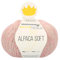 REGIA Premium Alpaca Soft 9801631-00030 rosé meliert Handstrickgarn, Sockengarn, 100g Knäuel