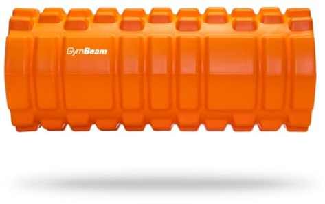 GymBeam Foam Roller per Fitness e Roller Pilates, Rullo Pilates Migliora Flessibilità e Mobilità Articolare, Aumenta la Circolazione Sanguigna, Riduce Stress (arancione)