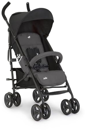 Joie - Nitro™ LX - Poussette Parapluie - Siège Inclinable Multi-Positions - Harnais 5 Points - Suspension 4 Roues - Pliage Compact - Poignées Ergonomiques - Dès la Naissance