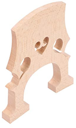 Maple Cello Bridge, 4/4 Cellobrücke mit Exquisiter Verarbeitung, Verbesserung der Klangqualität, Erstklassige Materialien, Bequem und Einfach für Cello (4/4)