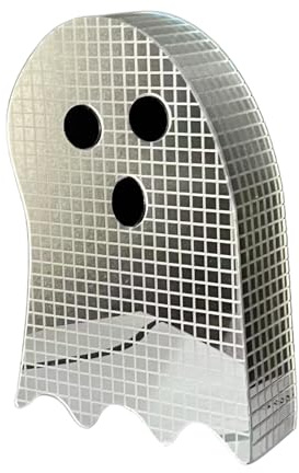 Decoraciones Fantasma De Halloween,Halloween Escalonado Mosaico Fantasma Decoración - Decoración De Mesa Para Entrada Casa Embrujada Mesa Cocina Dormitorio Navidad Foto Rincón