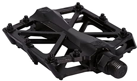 KUIDAMOS Pedales Duraderos Antideslizantes de Aluminio para Bicicleta, Pedales de Plataforma Livianos de Colores Brillantes para Carreras de Carretera y Ciclismo Recreativo (#3)