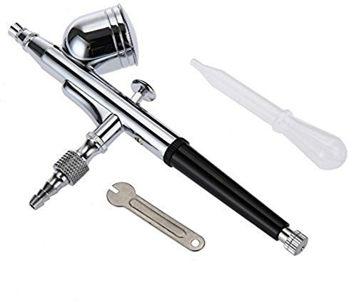 valink 0,3 mm 7 cc desmontable Copa alimentación por gravedad Kit aerógrafo de doble acción, pintura spray pulverizador de pistola, pluma de la aguja cuerpo pintura uñas arte cuerpo adhesivo