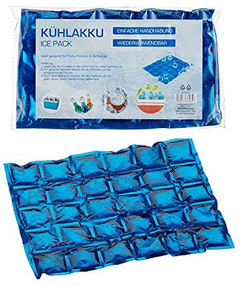 12er Set Kühlakku flexibel Kühltasche Kühlelemente Kühlbox Iceakku Camping (1 x 12er Set Kühlakkus)