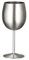 zalati Goblets 304 Stainless Steel Red Wine Champagne Cup for Party Drinking Dinner - 300ml
