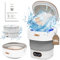 Portable Washing Machine, 16L 2.3kg Mini Washing Machine and Dryer, Portable Washe, Lavadora Portatil with 3 Cleaning Modes for Underwear, Socks, Cap, Camping, Apartments, RV, Gray