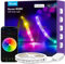 Govee LED Strip 5m, Smart RGBIC LED Streifen, Lichterkette Funktioniert mit Alexa & Google Assistant, DIY Segmentsteuerung, App-Steuerung, Musik Sync, Deko für Party, Zuhause, Wohnzimmer, Schlafzimmer