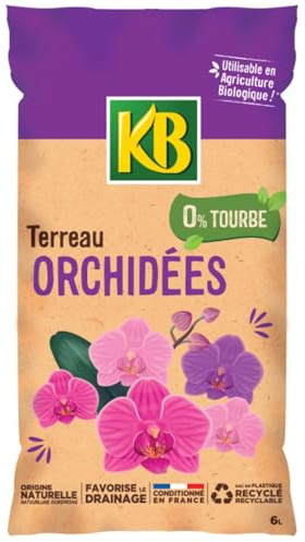 KB terreau orchidées 6L