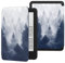 MoKo Hülle für 6 Kindle (11. Generation, 2024/2022) & Internationale Version, Leichte Schutzhülle mit Auto Schlaf/Wach Smart Cover für Kindle 2024/2022 11. Generation e-Reader, Grauer Wald
