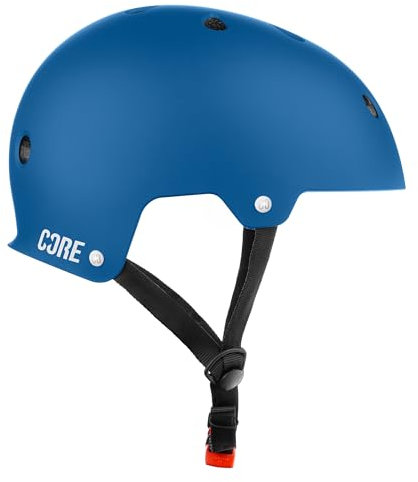 CORE Protection Action Sporthelm, Skate/BMX/Bike/MTB/Skateboard/Roller, Marineblau, Größe L/XL