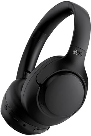 QCY H3 ANC Cuffie Bluetooth Cancellazione Rumore Attiva Ibrida,Cuffie Over Ear Wireless,Hi-Res Audio,60 Ore di Riproduzione,Chiamate Nitide,Connessione MultiPoint,EQ personalizzabile,Bluetooth 5.4