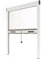 Store moustiquaire fenêtre alu recoupable (largeur x hauteur) -protection insecte ajustable (Lg 1000 mm x Ht 1600 mm, Blanc)