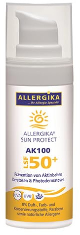 Allergika SUN PROTECT AK100 Sonnencreme LSF 50+, 50 ml