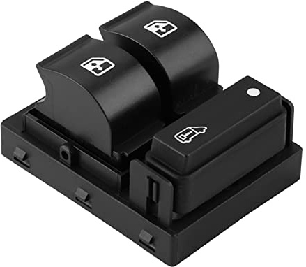 TKSE Elektrischer Fensterheberschalter, Auto-elektrischer Fensterheber-Schalterknopf Für Citroen Relay Fiat Doblo Ducato Peugeot Boxer 735421419