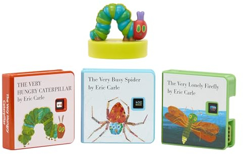 Little Tikes The World of Eric Carle Collection for the Little Tikes Story Dream Machine - Includes 3 Stories and 1 Character - For Girls and Boys Ages 3+ Years