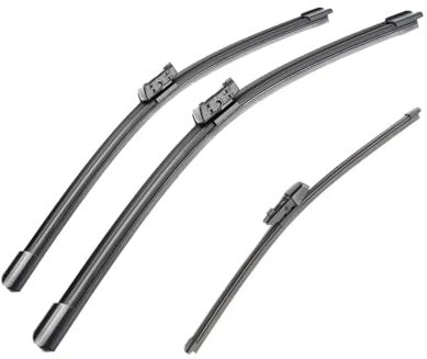 Escobilla limpiaparabrisas Para VW Para T-ROC 2017 2018 2019 2020 26 + 20 + 13 limpiaparabrisas Delantero Y Trasero Accesorios Para Cortador Ventana 3 Uds Parabrisas