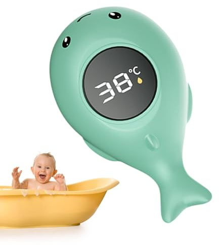 Thermomètre De Bain Numérique, Thermomètre D'eau De Bain Pour Bébé, Digital Étanche Et Mesure Précise De La Température, 5X12cm