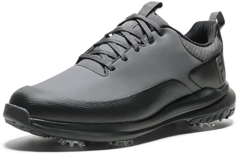Footjoy Scarpe da Golf Tour Rival da Uomo, Grigio Antracite Nero, 8.5 UK