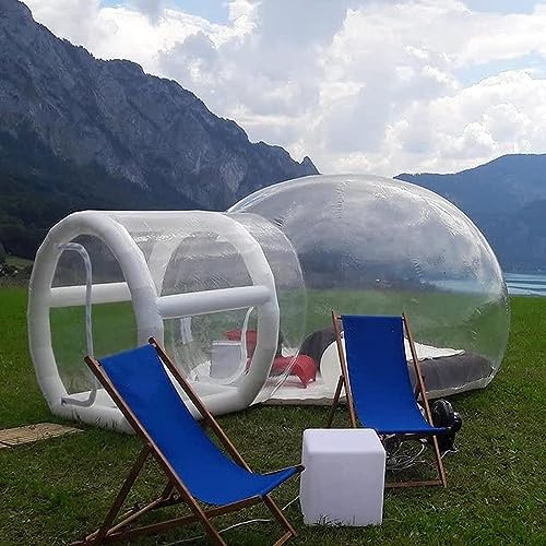 Uppblåsbart bubbelhus, uppblåsbart klart hus, stjärntält hotell/hushåll utomhus campingboll/bröllop/reklamceremoni/öppningsutställning (500 cm)