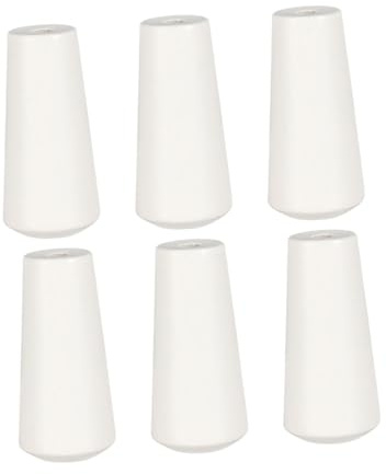 IMIKEYA 6 Piezas Tiradores de Madera para Cortinas Borlas Persianas Accesorios Colgantes para Ventanas Madera Natural Beige