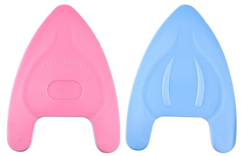 KICHOUSE 2 Piezas Tablas Flotantes para Cojines de Natación Resistentes Diseño para Entrenamiento Piscina y Playa Ayudas Prácticas para Aprender Nadar Color Aleatorio
