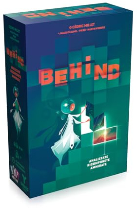 Behind - Gioco Cooperativo per Adulti e Bambini dai 10 Anni - Puzzle Game Deduttivo - 1+ Giocatori - Durata 45-90min - Edizione Italiana