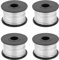 Alambre de Amarre de Armadura, 4 Piezas 110 m 0,8 mm Maquina de Atar Alambre, Bobina de Alambre de Amarre de Barra de Refuerzo de Acero, para la Máquina de Amarre de Armadura Automática
