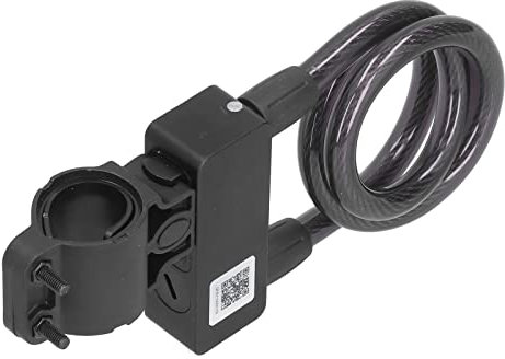 Hyuduo 3,7 V Fingerabdruck-Fahrradschloss, Lithium-Batterie Tragbar Bluetooth Geringer Stromverbrauch Intelligentes Kettenschloss für Motorrad-Mountainbike Intelligente Türklingel und Schloss