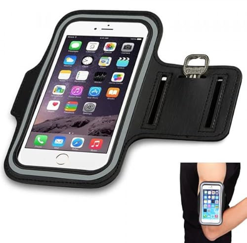 PARENCE. - Brazalete para teléfono Inteligente/Universal, Brazalete Deportivo Ajustable, Impermeable, para Correr, Fitness, Gimnasia y Deportes al Aire Libre