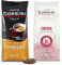 Caffè Corsini - Set Café en Grains Crémeux Maison Douce Maison, Espresso, Torréfié, 2x1kg, 2kg Total