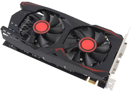 Tarjeta Gráfica, Memoria de 6GB GDDR5, Enfriamiento Silencioso Eficiente, Instalación Fácil, Tarjeta Gráfica de Computadora, 550ti 6GB GDDR5 192bit