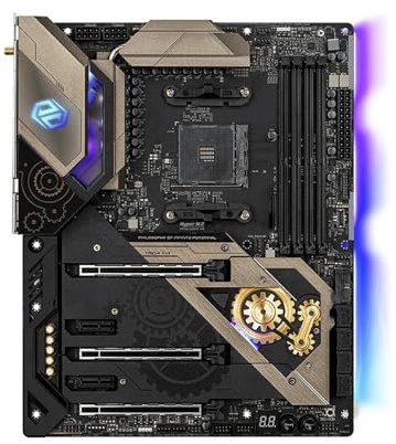 Game motherboard Fit For ASROCK B550 TAICHI Chipset Motherboard ATX For Ryzen 5800X3D 5600X DDR4 PCIe 4.0 M.2 NVMe+WiFi 6E+Bluetooth 5