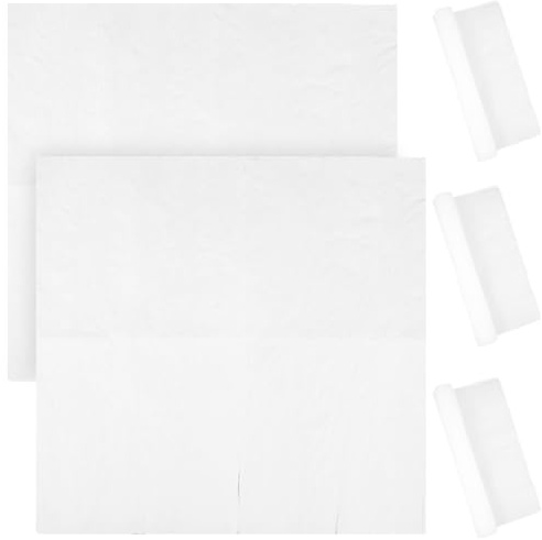 5 Feuilles Papier D’emballage Floral pour Bouquet, 5 Blanc, | Texture Brute, Découpe Facile, Usage Mariage et Saint-valentin, Rendu Chic pour Compositions