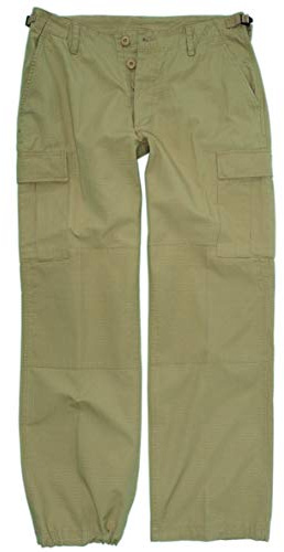 Mil-Tec Damen Us BDU Hose, Khaki, M EU