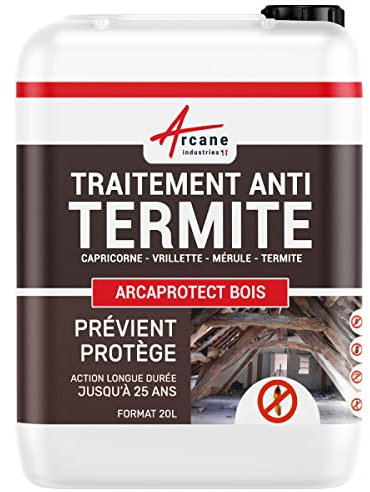 Traitement anti termite, charpente et poutre - 20 L - ARCANE INDUSTRIES