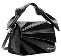 Desigual Women's Machina Phuket Mini Accessories PU Hand Bag, Black