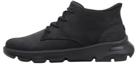 Skechers Botas de Tobillo para Hombre Arch Fit Garza Ridley, Black, 39.5 EU