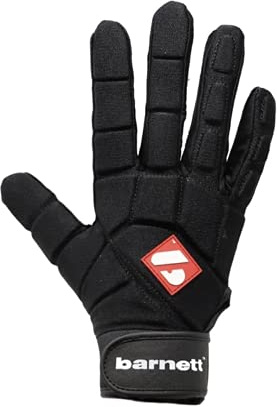 BARNETT FKG-03 Gants de Football de Haut Niveau LB, RB, Te, Noir (L)
