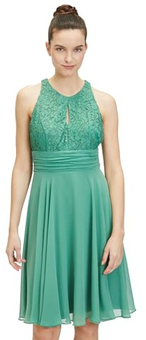 Vera Mont Damen 0280/4825 Kleid, Light Green, 38 EU