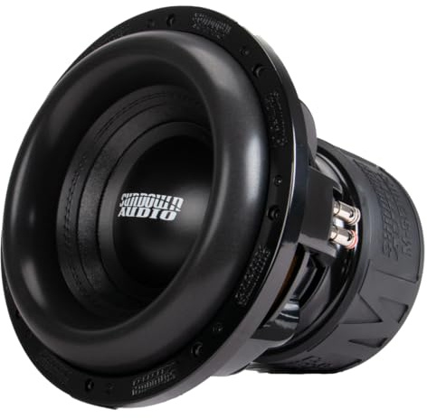 Sundown Audio M12 Car Subwoofer – 12 Dual 2 Ohm, 2000W RMS/4000W Peak, 3 Aluminum VC, 35mm Xmax, Mega Roll Surround, Quad-Stacked Magnet, Low-Distortion Car Audio Sub
