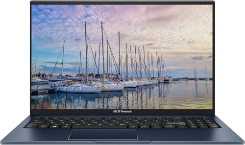 ASUS Vivobook Portable 15.5 FHD IPS Laptop, Intel i5 Processor Up to 4.38GHz, 8GB Ram, 512GB SSD, Ultra-Fast Wi-Fi, HDMI, Windows 11 OS, Dale Black, Renewed