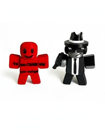 Genérico 2-pack samlarfigurer: Chance Forsaken & Forsaken CoolKidd – 3D PLA Special Edition – mått 10 x 9 x 2 cm