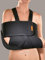 Ro+ten M8412 Immobilizzatore per Braccio e Spalla con Tasca Gomito Rimovibile, Nero