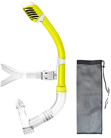 Uniswim Rotate Function Kids Swimming Snorkel for Boys Girls, Child Training Swimming Front Snorkel Lap Swimming for Swimmer Training Diving Snorkeling