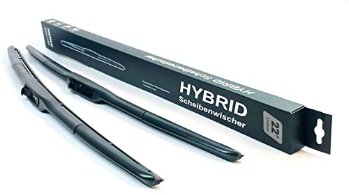 530mm 350mm HYBRID Black Edition Scheibenwischer Hakenbefestigung - INION