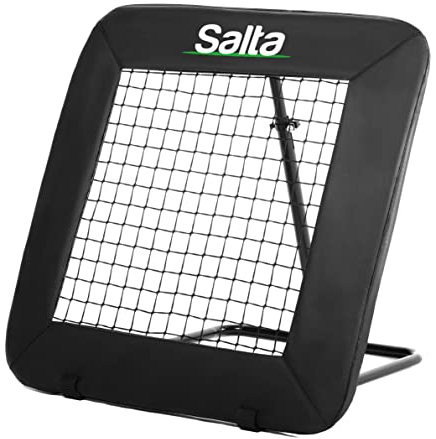 Salta Motion - 84x84cm - Frei verstellbar - Rebounder/Kickback/Tchouk - Inklusive Bodenanker - Stahlfedern für starken Rückprall - Fußball Rebounder/Handball/Volleyball